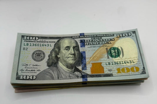 American Prop Money $100 Bills $10,000 Full Print 1 Stack (100pcs)