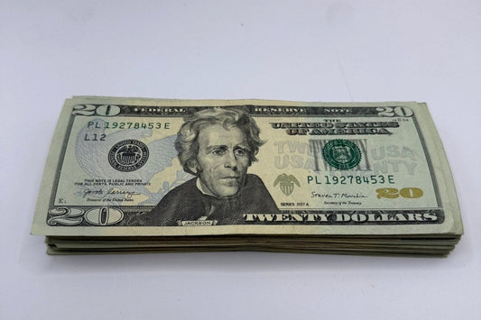 American Prop Money $20 Bills $2,000 Full Print 1 Stack (100pcs)